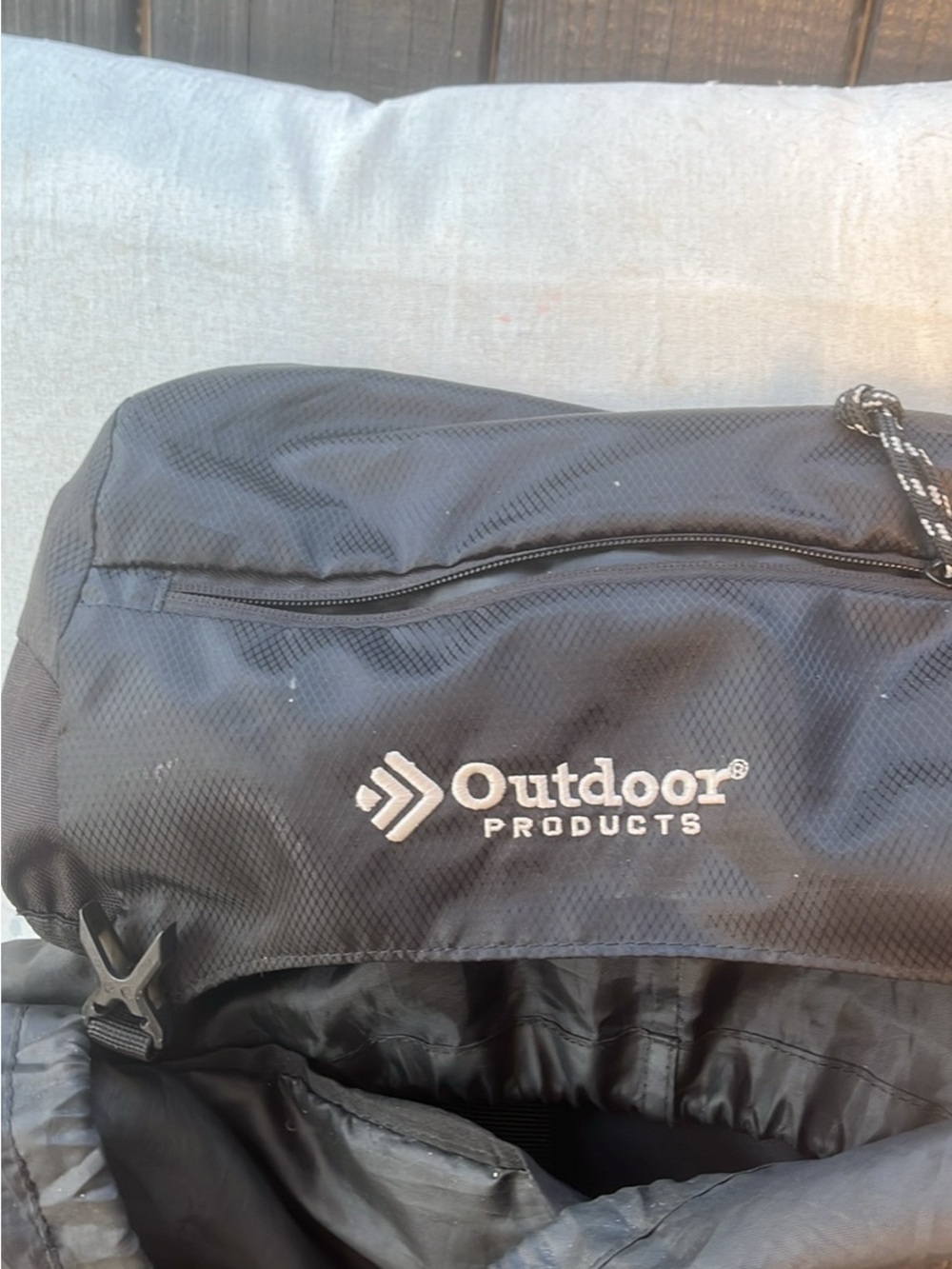 Outdoor Products Black Daypack — Durable Everyday Backpack